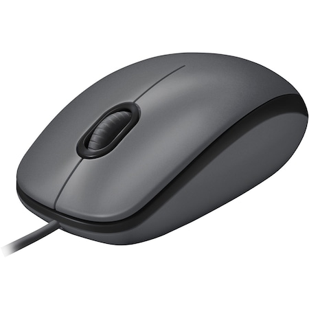 Logitech M100 Mouse USB Black 910001601